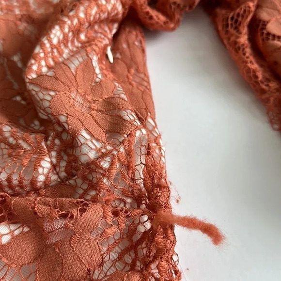 Floral Flower Lace Dress Sz SM - Picture 9 of 9